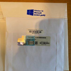 window 10 pro 32/64 bit lifetime licence key